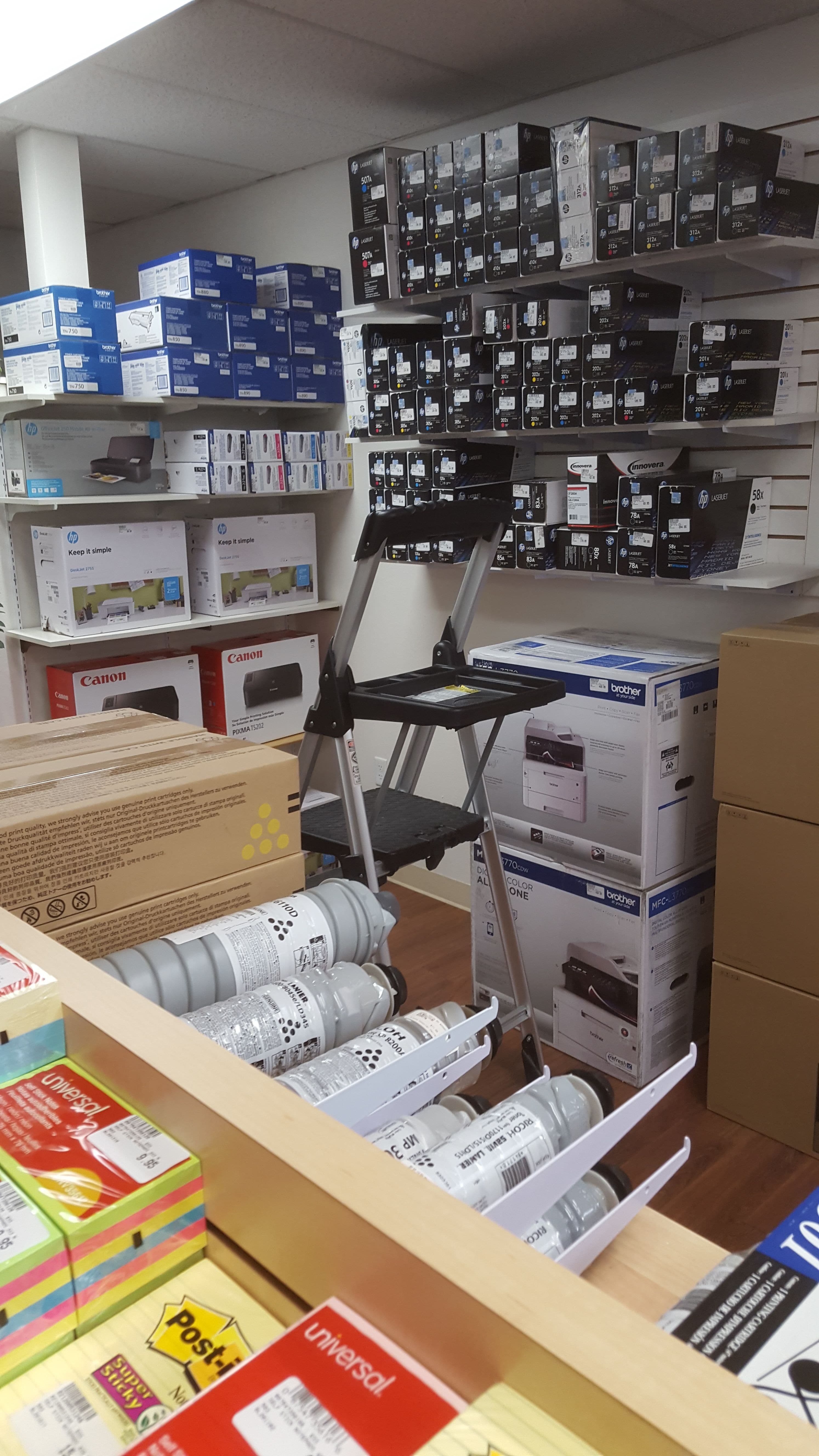 Printers, Inks, and Toners